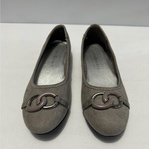 Karen Scott Amandaa Flats Taupe Size 7.5 M